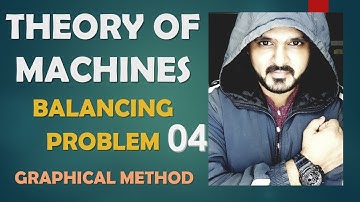 BALANCING OF ROTATING MASSES IN SINGLE PLANE 04 | GRAPHICAL METHOD | MSBTE | THEORY OF MACHINES
