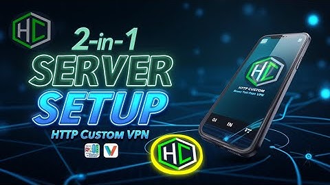 How to Set Up 2-in-1 V2Ray + Slow DNS Server on HTTP Custom VPN | Fast & Secure