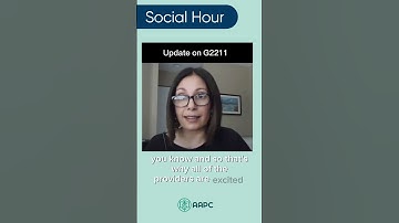 Update on G2211 Medical Code