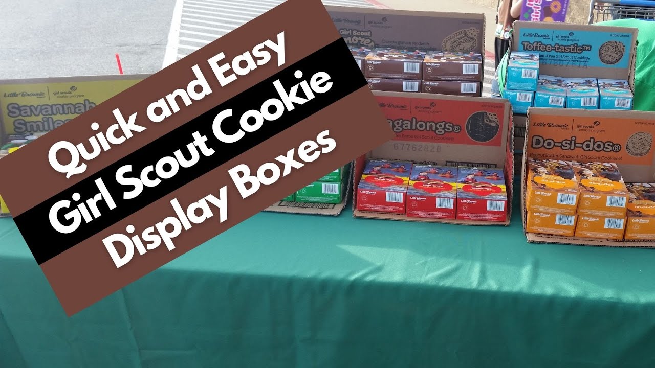 Girl Scout Cookie Boxes Printable