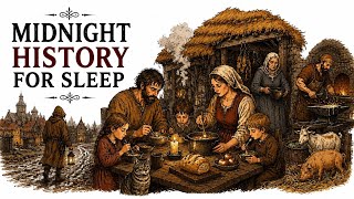 MIDNIGHT HISTORY FOR SLEEP | Dark Nights and Hard Lives in Medieval Europe