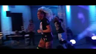 Entrance - Dani Mo & Avery Jax At Enjoy Wrestling