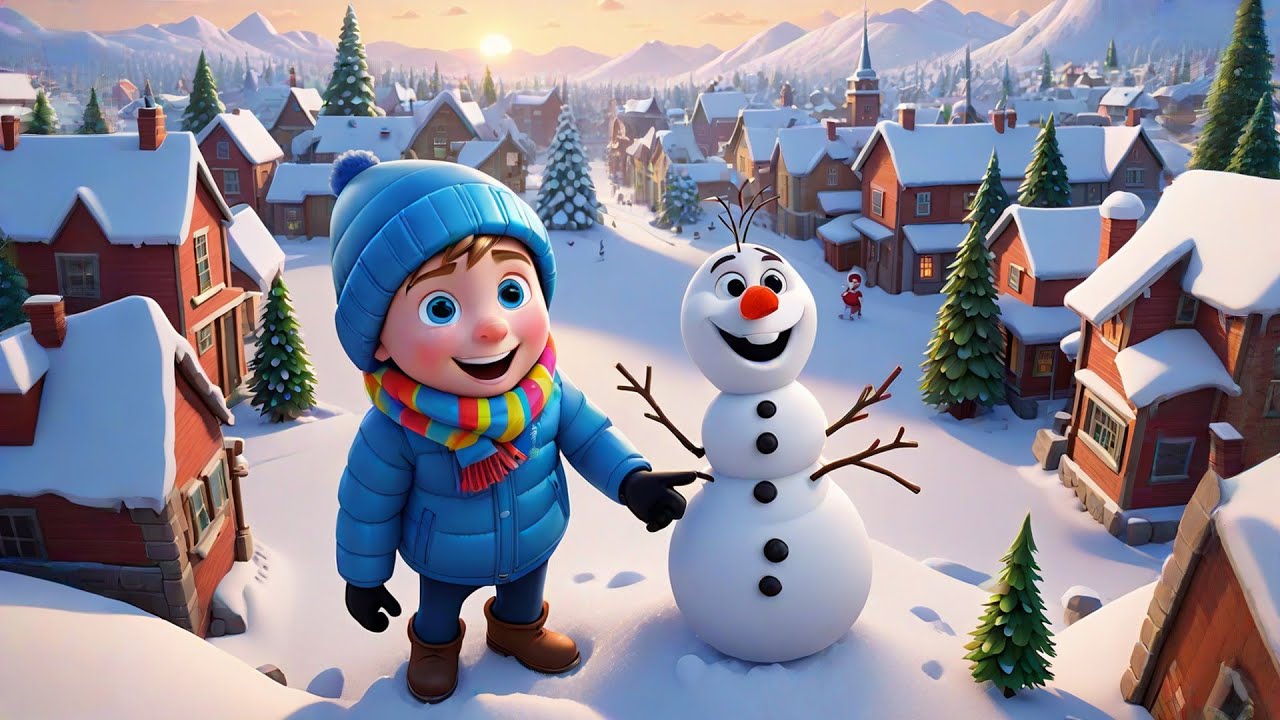 Time to Make a Snowman | Fun Winter Song for Kids | Nursery Rhymes and ...