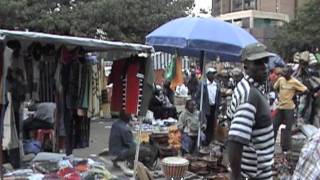 Open Air Market in City Centre of Nairobi, Kenya