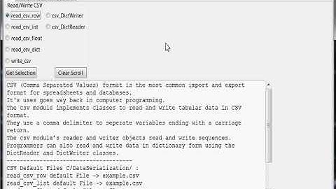 Python Data Serialization