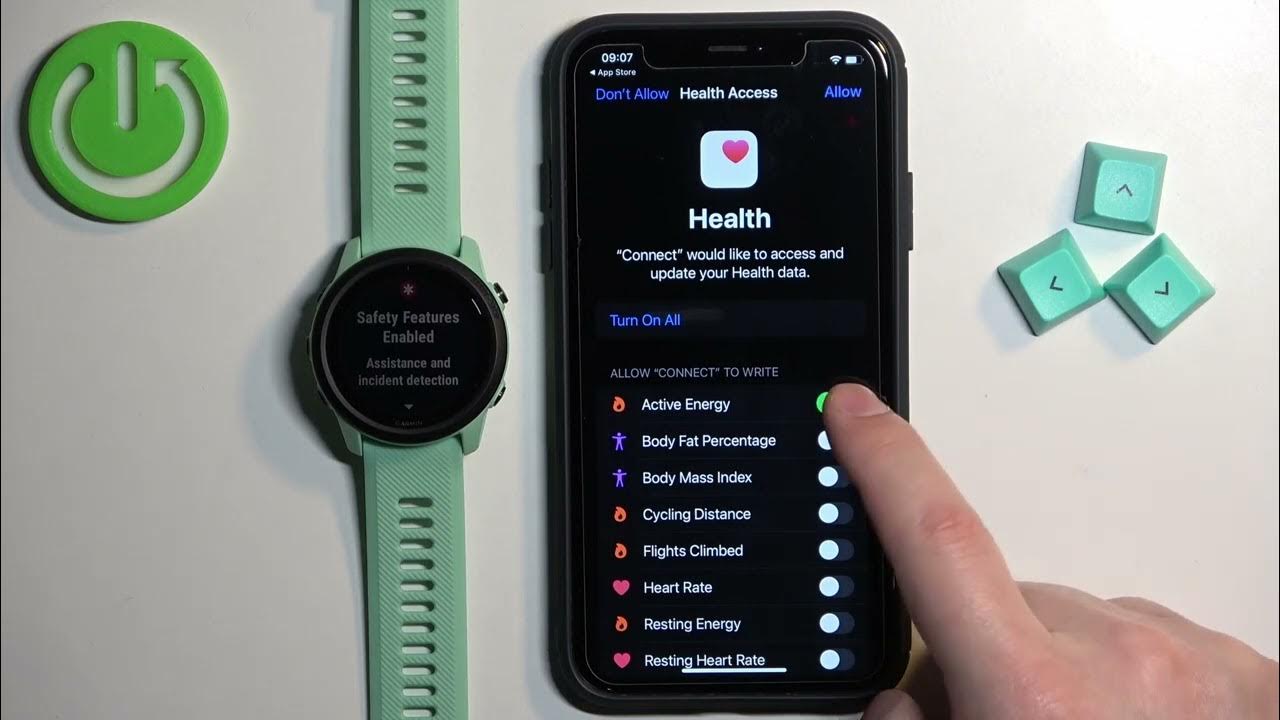 how-to-pair-garmin-forerunner-745-with-iphone-youtube