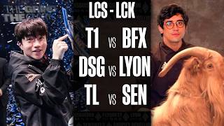 LCK - LCS 2026🔰T1 vs BFX 🔰 LYON vs DSG l TLAW (josedeodo) vs SEN