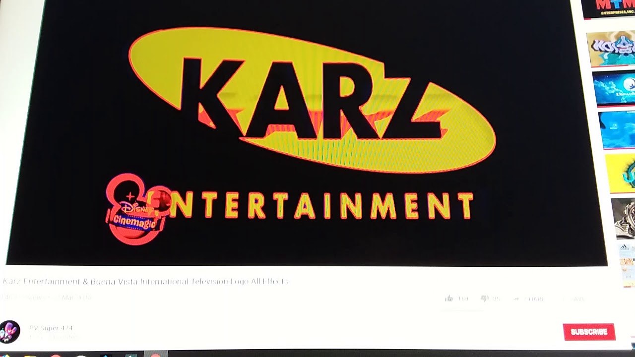 Karz Entertainment & Buena Vista International Television With Full Preview Effects