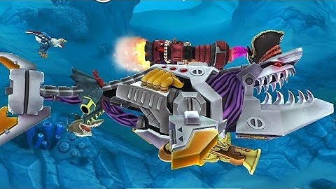 HIU ROBOT || ROBO SHARK || FULL JEET || HUNGRY SHARK ROBO || HUNGRY SHARK WORLD