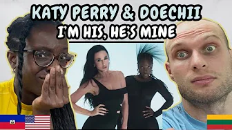 REACTION TO Katy Perry & Doechii - I'M HIS, HE'S MINE (Music Video) | FIRST TIME  HEARING thumbnail