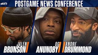 Jalen Brunson, OG Anunoby, Andre Drummond talk as Knicks fall to 0-3 with loss to Magic Guide