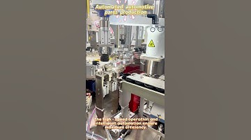 Automatic Assembly Line for New Energy Vehicle Connectors #machine #automatedsolutions