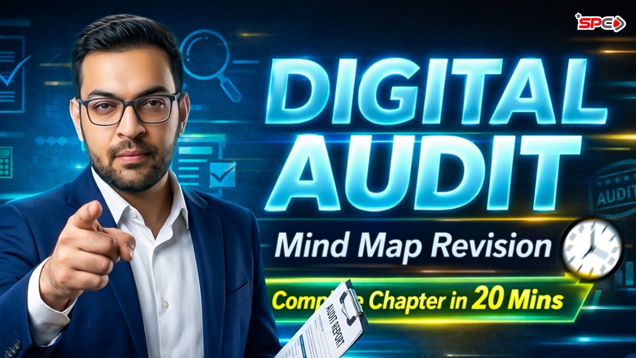 Digital Audit Mind Map Revision | Complete Chapter in 20 Mins By CA ...