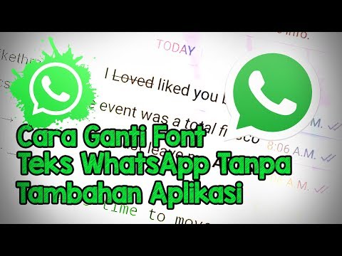 Cara Mudah Mengganti Font pada Teks WhatsApp Tanpa Aplikasi Tambahan, Biar Menarik dan Beda