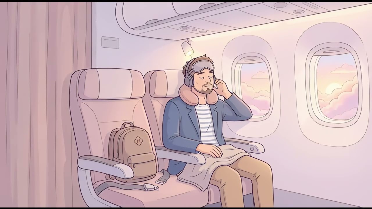Window Seat Dreams ✈️🌙 | Chill Lofi Beats for Flying, Relaxing & Overthinking