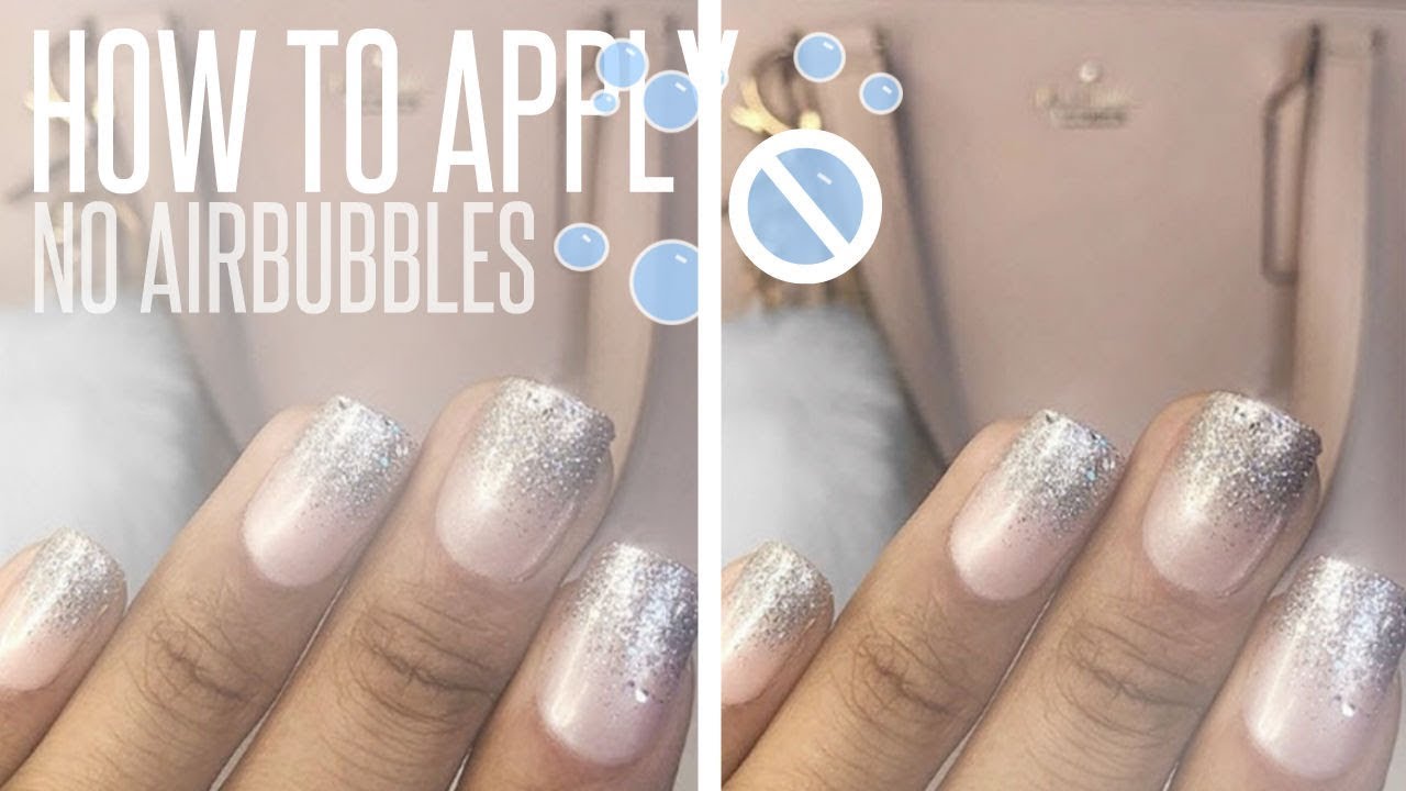 air bubbles help! : r/GelX_Nails