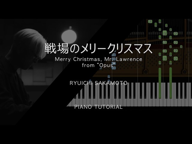 TUTORIAL: Merry Christmas Mr. Lawrence - from 