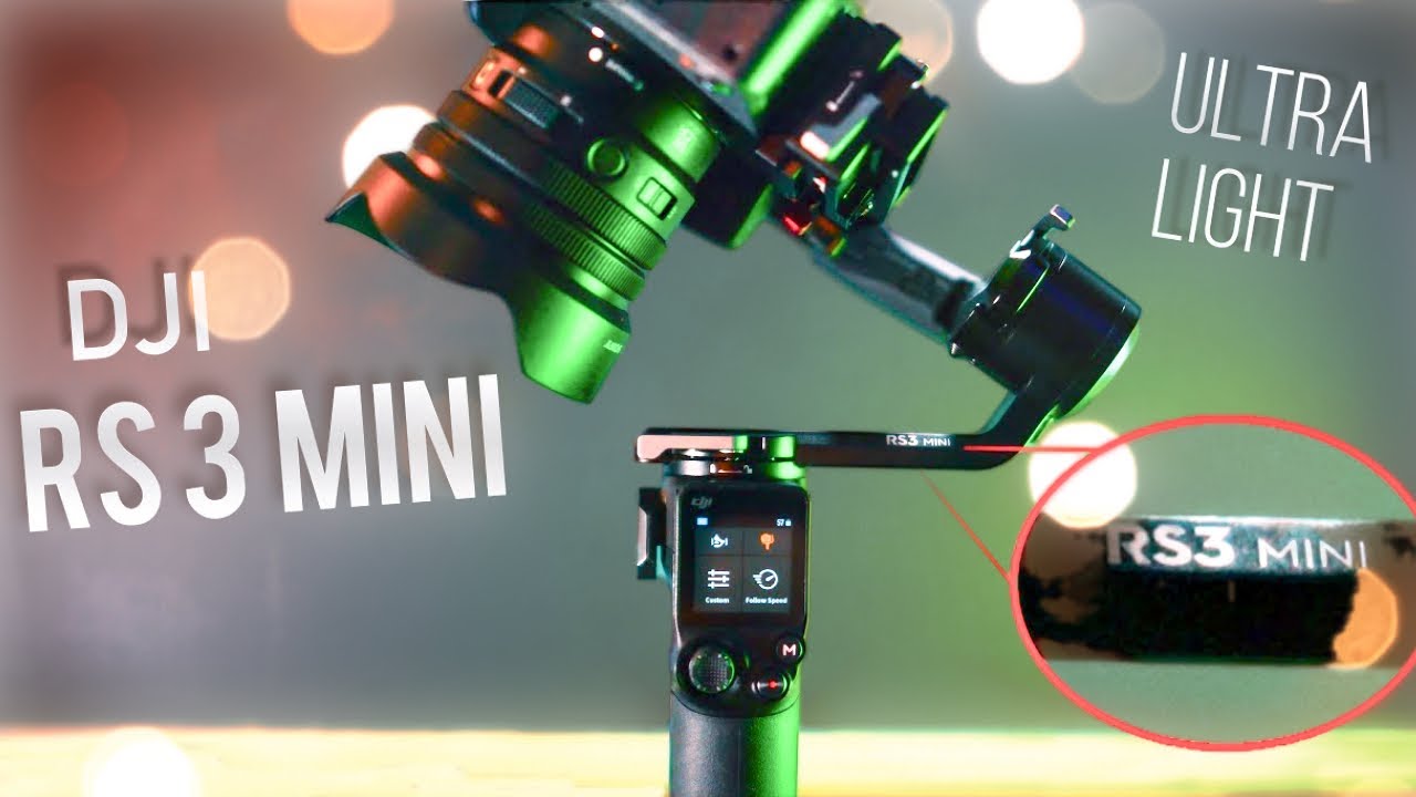 DJI RS3 mini🔥Ultra Light Gimbal with BIG features