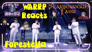 DOES FORESTELLA DO THE SONG JUSTICE?! WARRP Reacts To Scarborough Fair