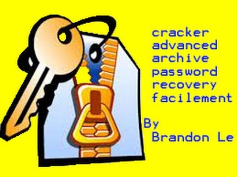 comment cracker advanced archive password recovery