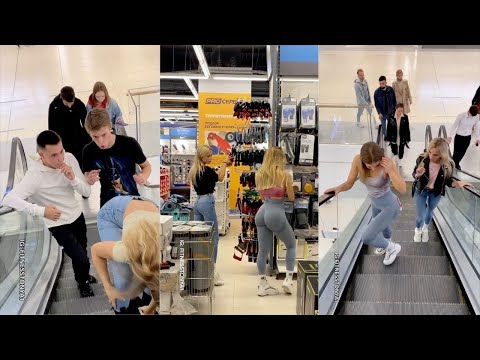 Pranks in subway that are too funny to watch 🤣🤣 @Fitnessbaby13