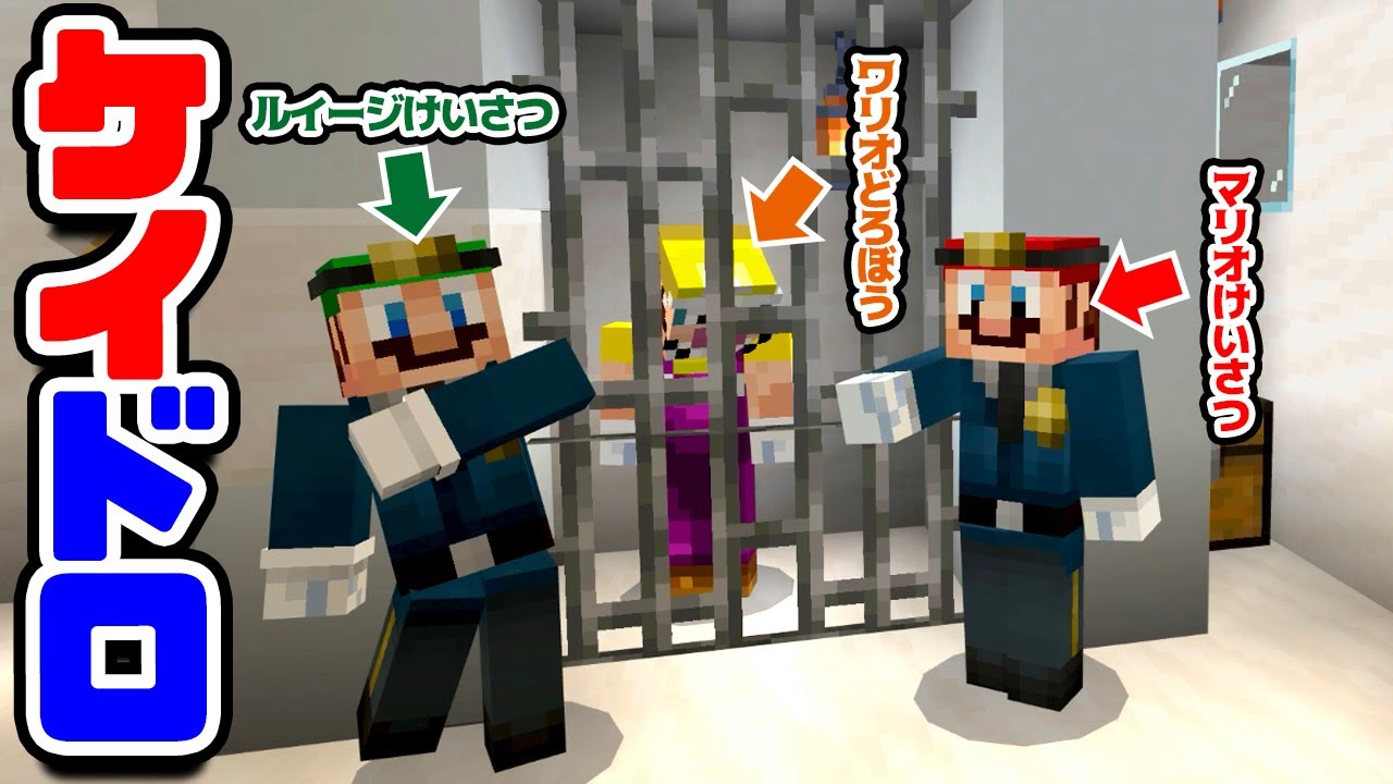 マリオブラザーズ警察の交番勤務 ワリオ泥棒を逮捕せよ！ ケイドロ