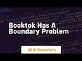 Booktok has a boundary problem