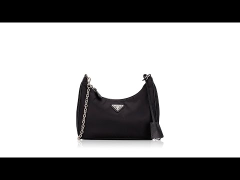 Prada 1BH204 Nylon 2005 Re Edition Shoulder Bag Nero Prada 1BH204 Nylon 2005 Re Edition Shoulder Bag Nero
