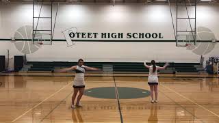 2019 Poteet Cheer Tryout Dance With Music