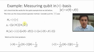 L9  Measurements in other bases : Introduction to quantum computing course 2020