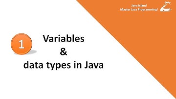 Java Programming Lesson#1 Java variables & data types