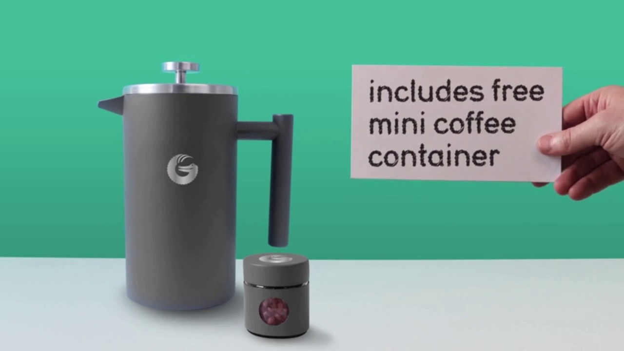 Coffee Gator French Press Coffee Maker Review!+ Buy Coffee Gator