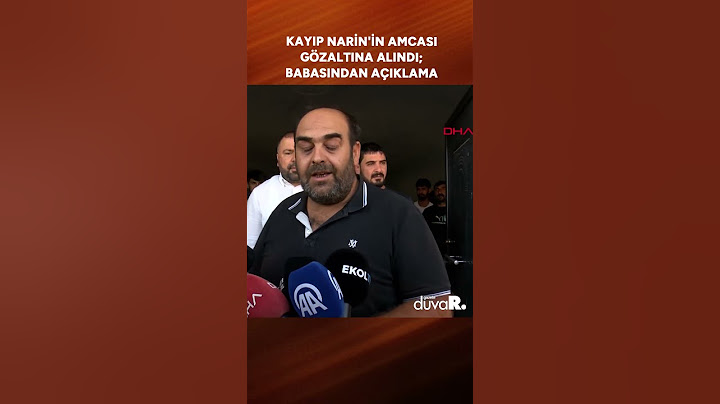 Narin'in babasından açıklama: Amcası gözaltına alınmıştı #shorts