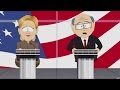 Hillary clinton debates mr garrison  caitlyn  jenner south park