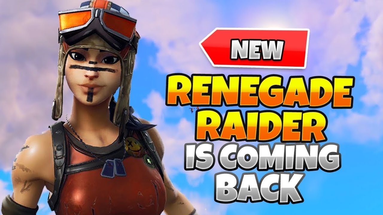 RENEGADE RAIDER IS BACK!! (NEW BLAZE SKIN!) - YouTube