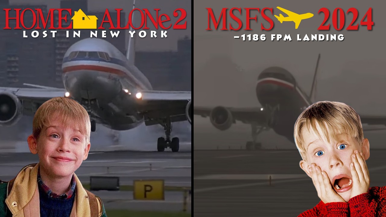 Home Alone 2, but it's MSFS2024