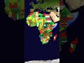 ماذا لو أصبحت إفريقيا دولة واحدة هل ستسيطر على العالم الجزائر مصر المغرب Shorts
