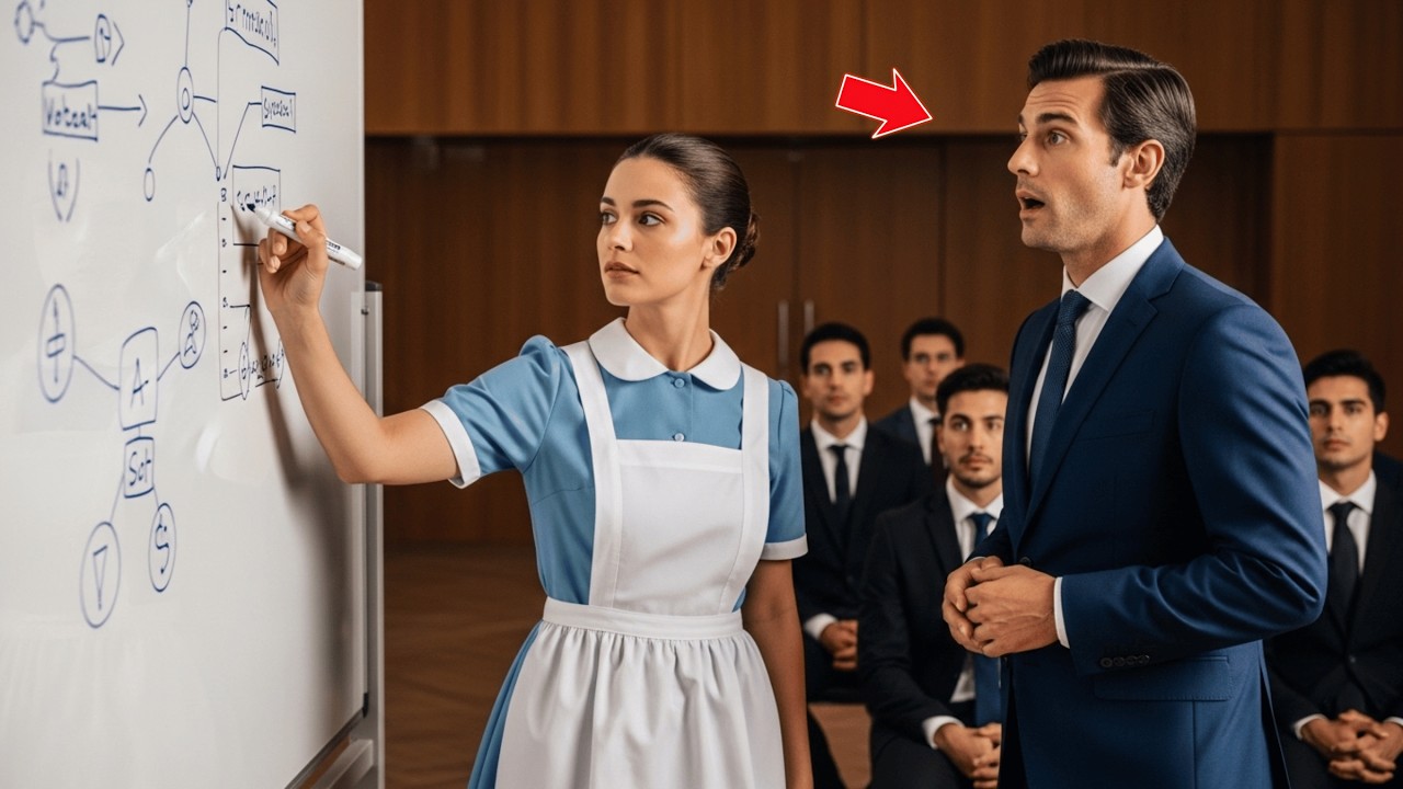 MILIONÁRIO EXPÕE FAXINEIRA COM DESAFIO MATEMÁTICO EXTREMO — MAS A VIRADA DELA VIRALIZOU!