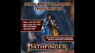 New Semester | New Campaign #pathfinder #pathfinderrpg #pathfinder1e #pathfinder2e #pathfinders