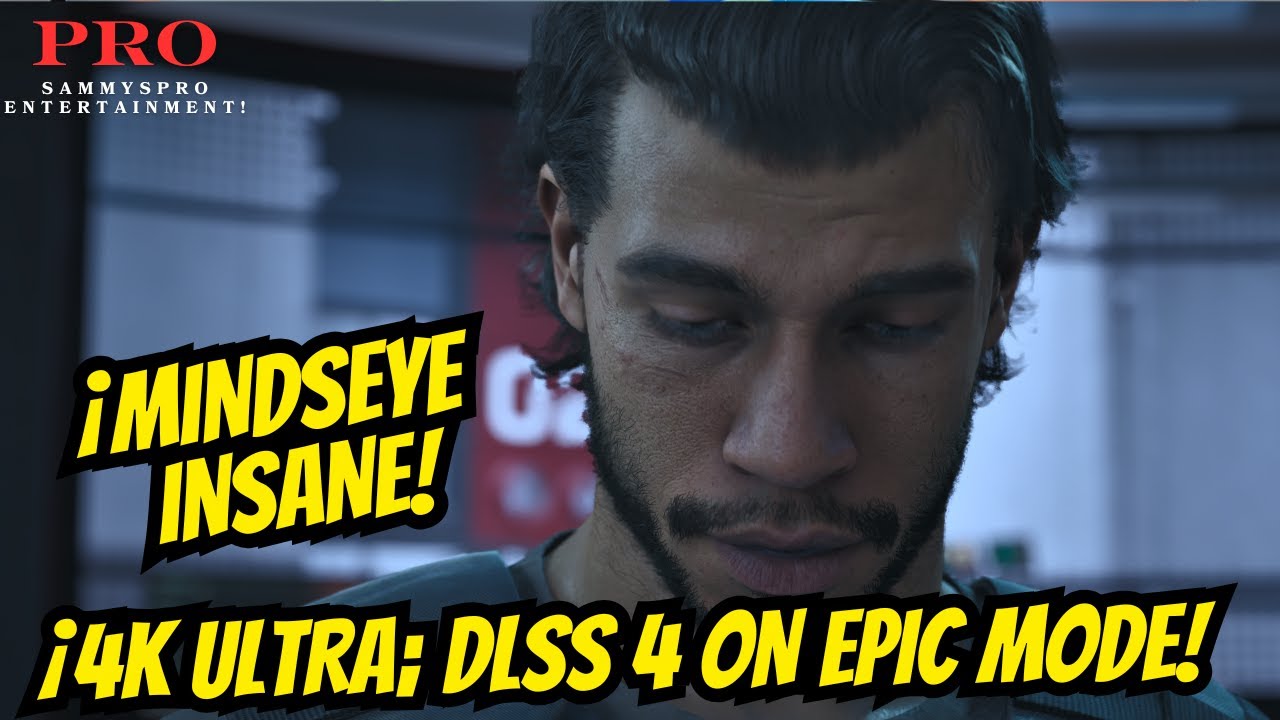 MindsEye: LOOK AMAZING ¡Gameplay 4K ultra Graphics with DLSS 4!