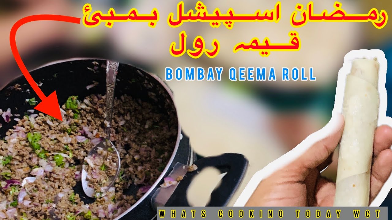 Qeema Rool Beef Qeema Roll Recipe | Ramzan Special Recipe for Bombay Beef Qeema ...