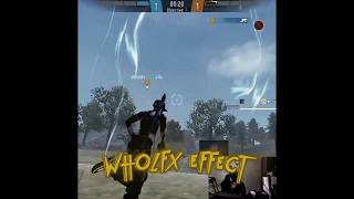 WholfX Effect 🇧🇷☠️#freefire #freefirehighlights #shorts #freefireshorts #freestyle
