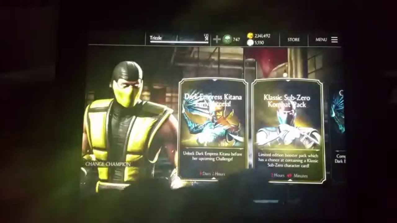 MKX Mobile Klassic Sub Zero Pack Opening