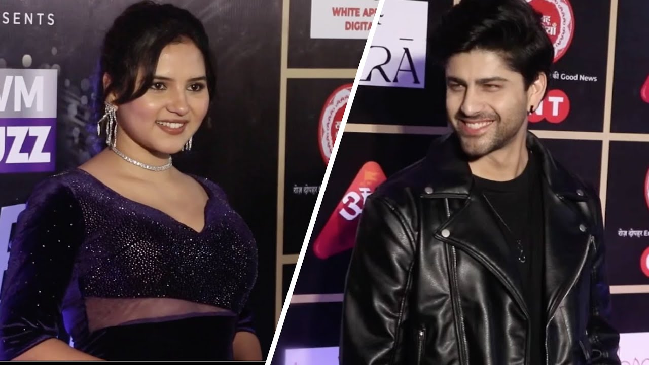 Vasudha Charming Jodi Priya Thakur and Abhishek Sharma at IWMBuzz Celebrity Bash 2025