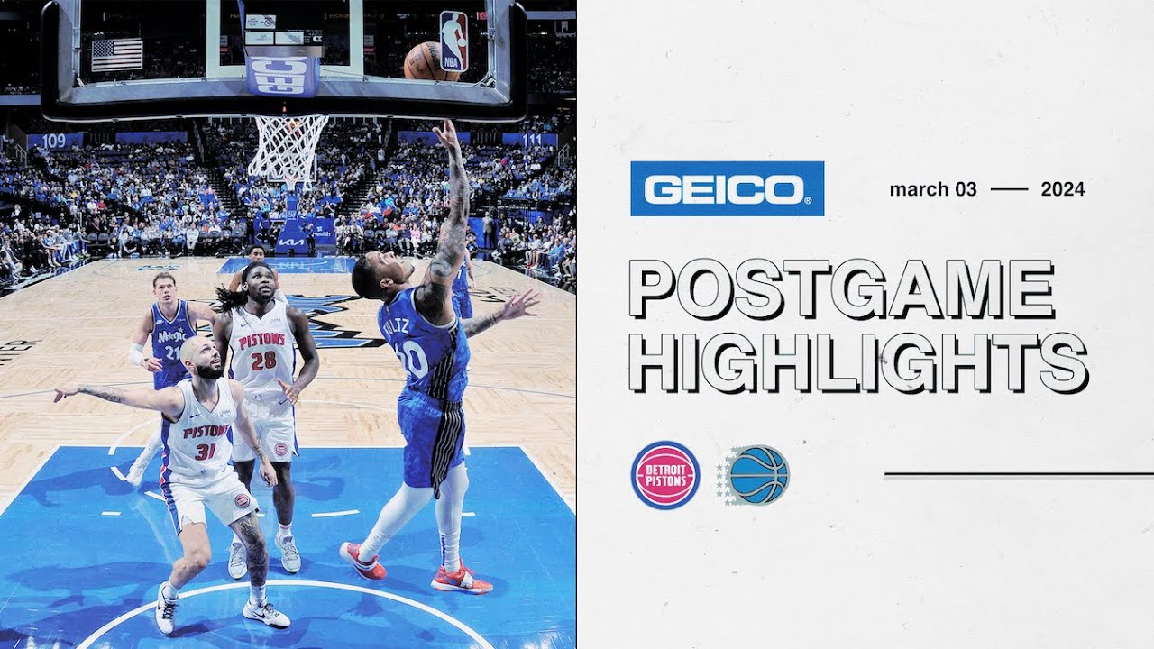 postgame-highlights-pistons-vs-magic-3-3-24-youtube