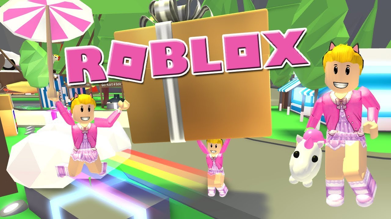 I Spent All My Bucks On Gifts Roblox Free Adopt Me Youtube - weird laggy floppy man game in roblox youtube