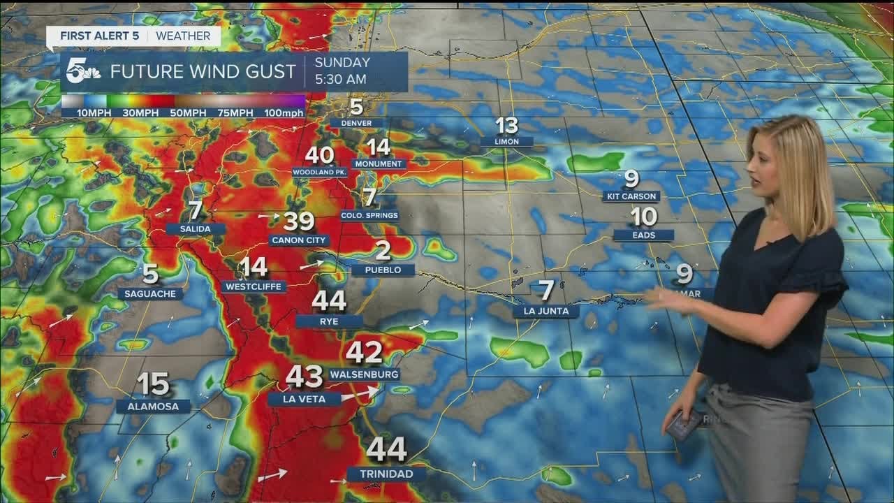 A warm and breezy weekend ahead; fire danger creeps back in - YouTube