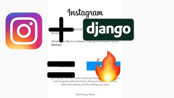 [Django Instagram OAuth App] #1 Preview and Getting Started