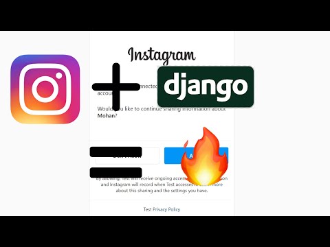 [Django Instagram OAuth App] #1 Preview and Getting Started