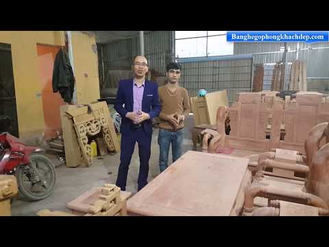 Video Bộ Bàn Ghế Gỗ Phòng Khách Tần Thủy Hoàng Đẹp-6 món-Gỗ... - youtube